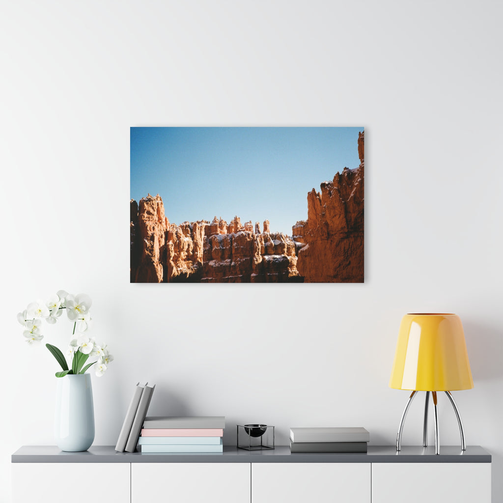 Bryce Canyon Sunset Acrylic Print — Scenic Desert Wall Art (French Cleat Hanging)