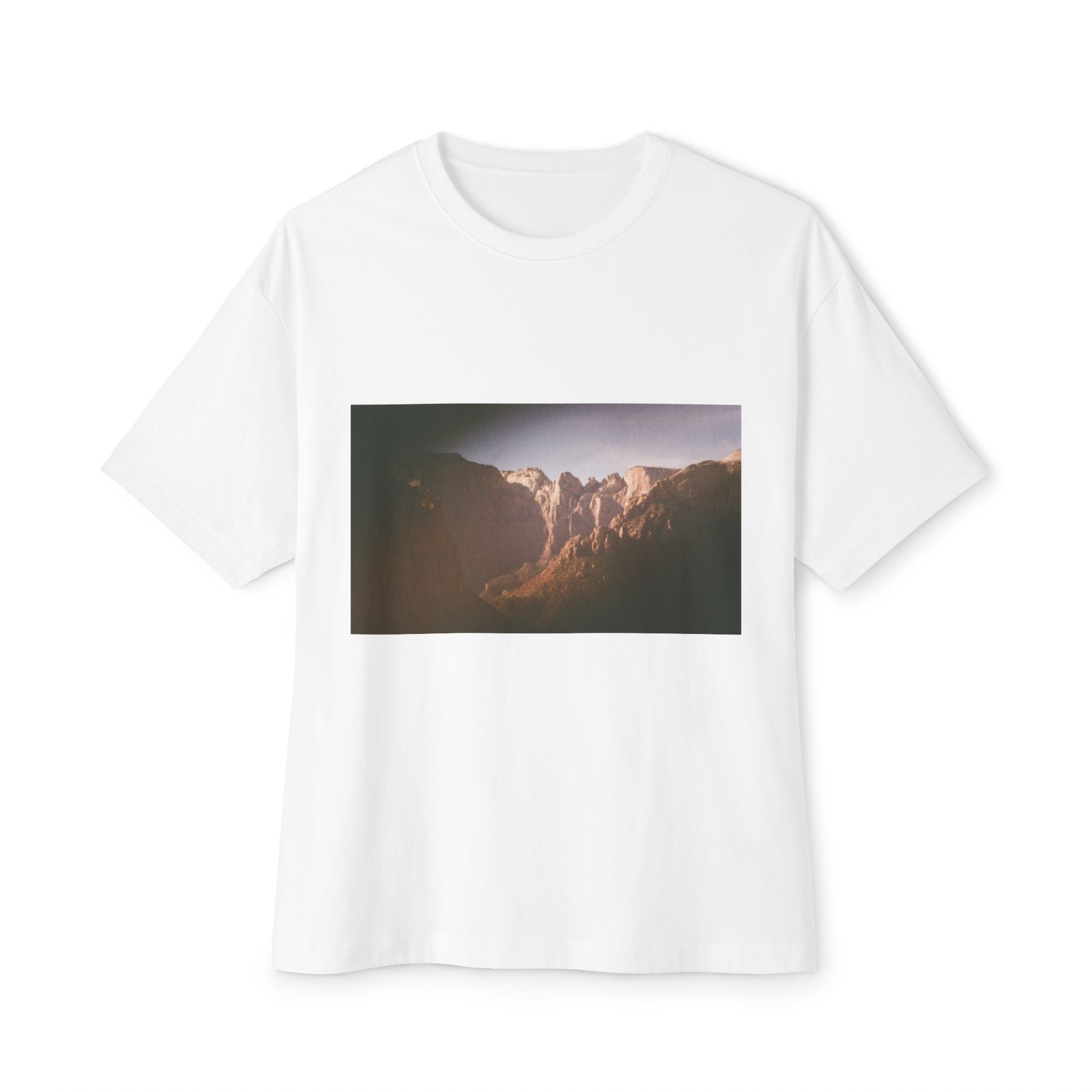 Sunset Mountain Valley photo tee | Landscape T-Shirt