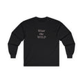 Wear the Wild Long Sleeve Tee — Mountain Photo Back Print