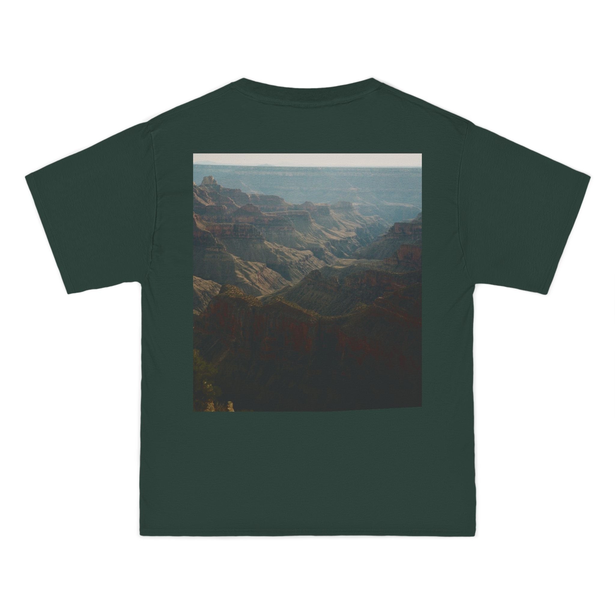 Scenic Canyon Photo T-Shirt — 'Keep Your Head Up' Back Print