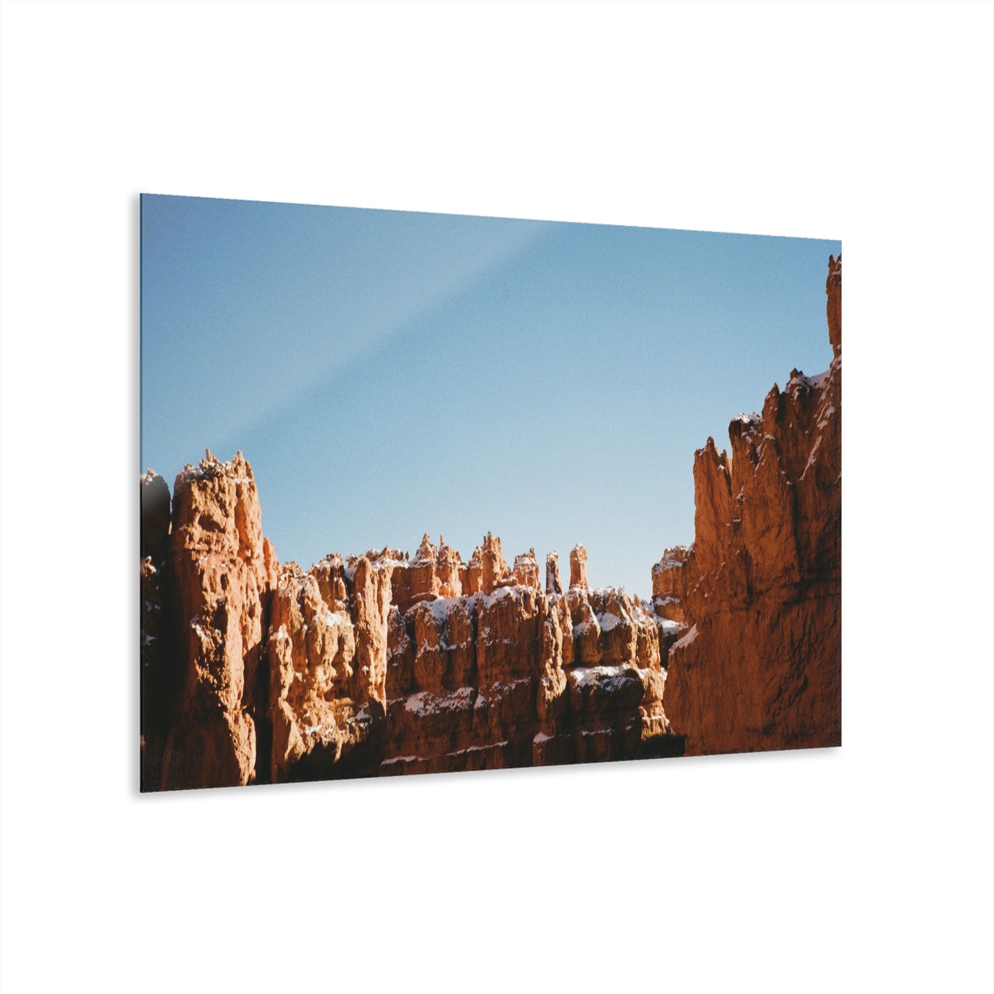 Bryce Canyon Sunset Acrylic Print — Scenic Desert Wall Art (French Cleat Hanging)