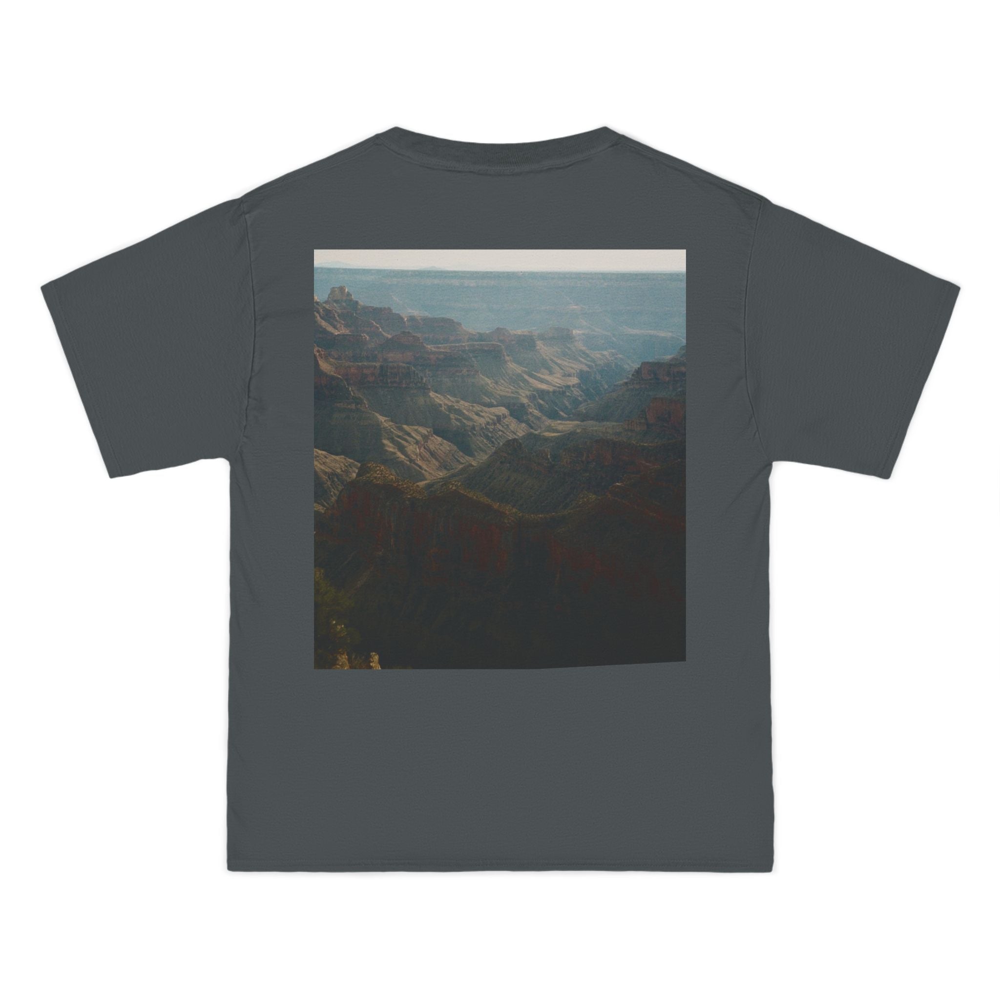 Scenic Canyon Photo T-Shirt — 'Keep Your Head Up' Back Print