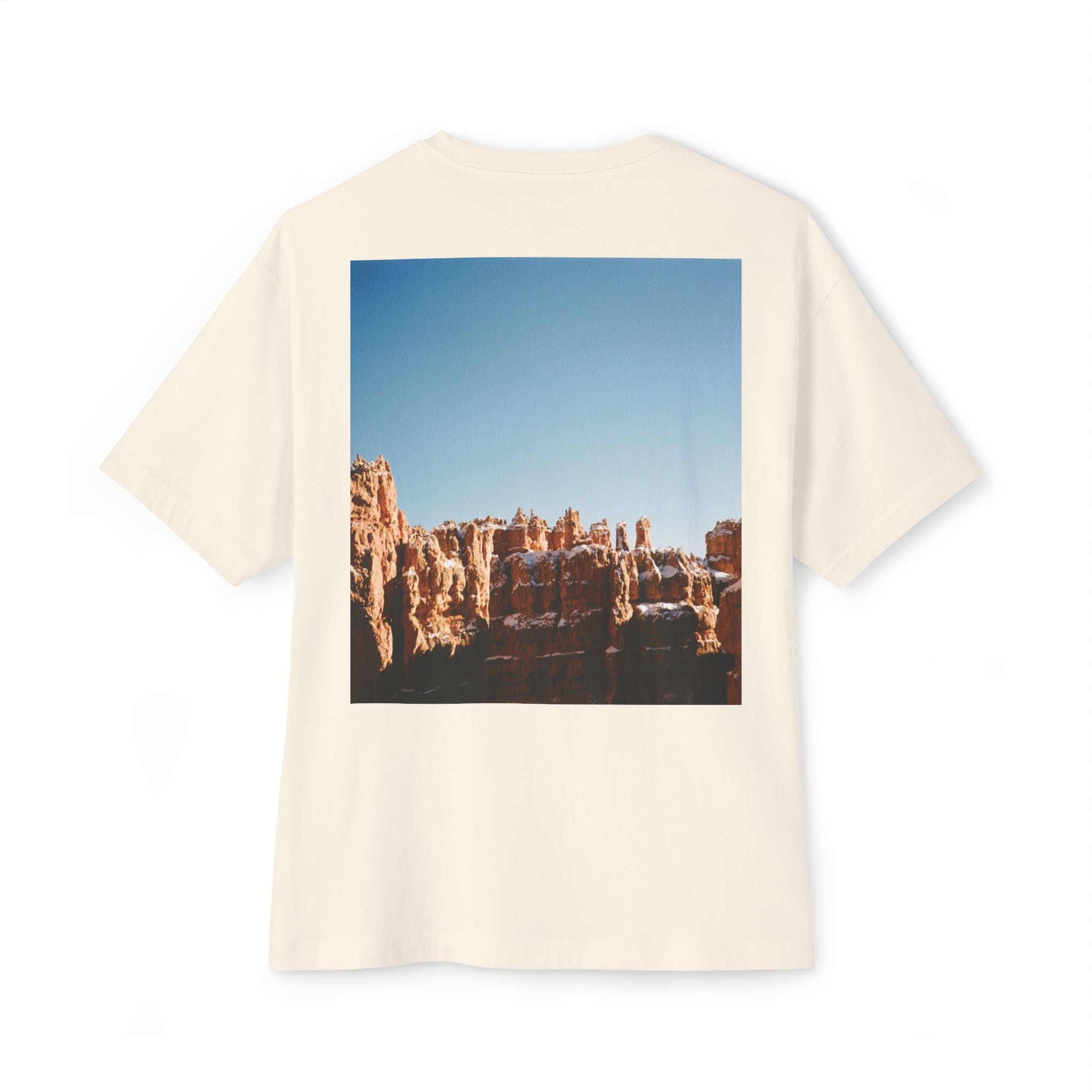 Bryce Canyon Photo Tee — Desert Landscape Oversized Boxy T‑Shirt