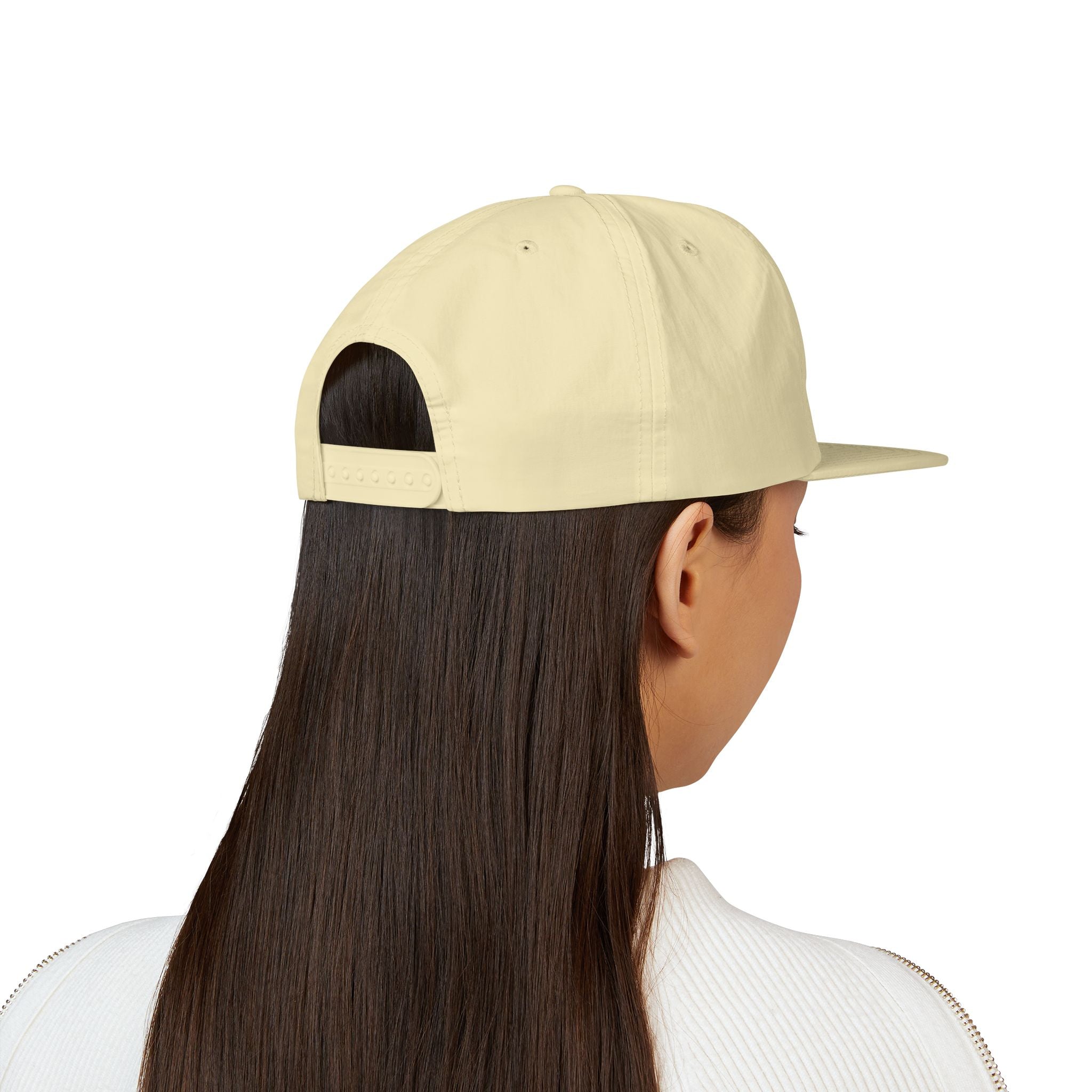 Surf Cap - Minimal Palm Leaf Embroidered Surf Hat