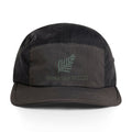 Wear the WILD Two-Tone Nylon Cap — Outdoor Adventure Hat with Leaf Embroidery