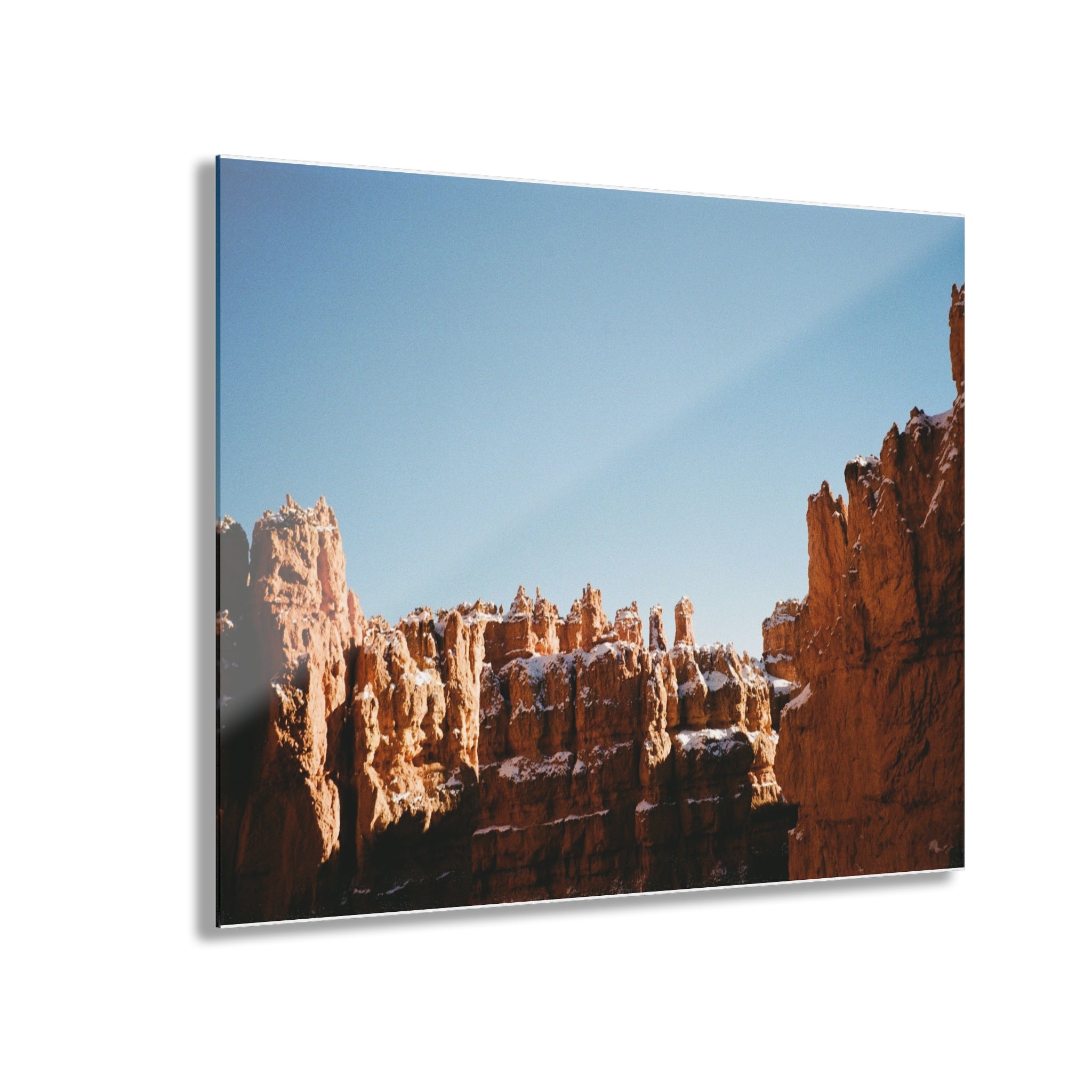 Bryce Canyon Sunset Acrylic Print — Scenic Desert Wall Art (French Cleat Hanging)
