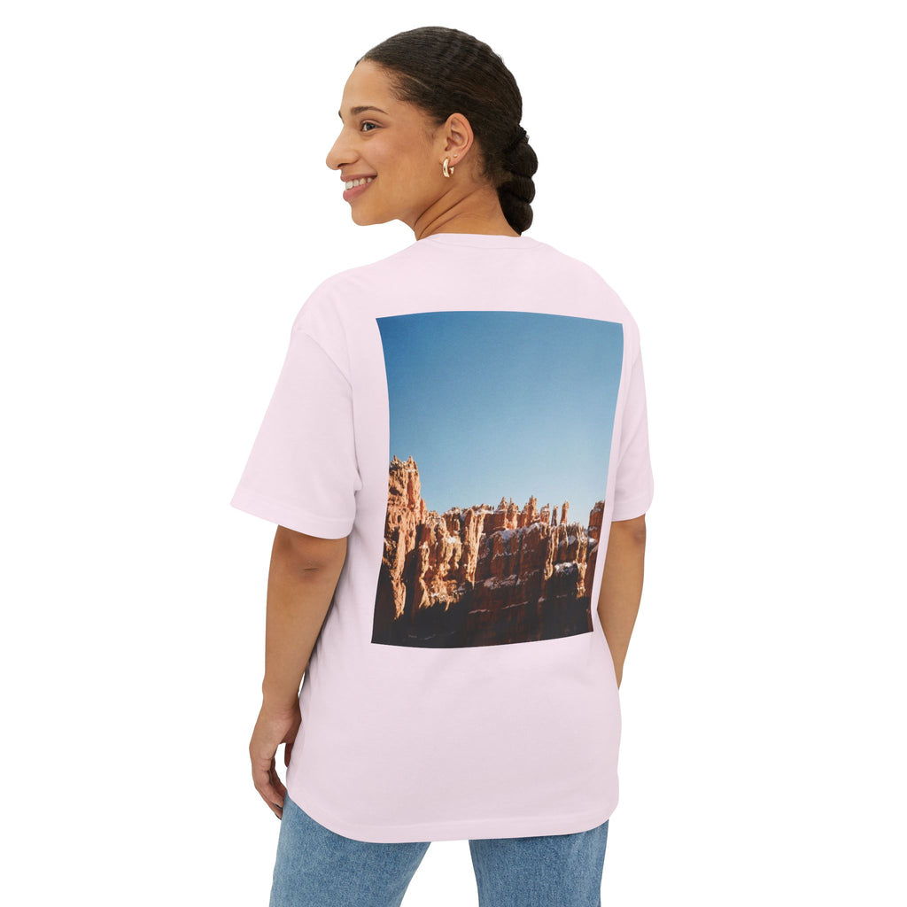 Bryce Canyon Photo Tee — Desert Landscape Oversized Boxy T‑Shirt