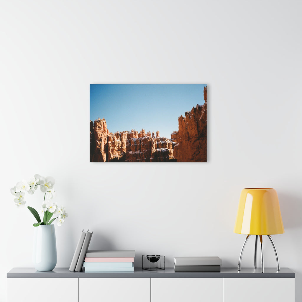 Bryce Canyon Sunset Acrylic Print — Scenic Desert Wall Art (French Cleat Hanging)