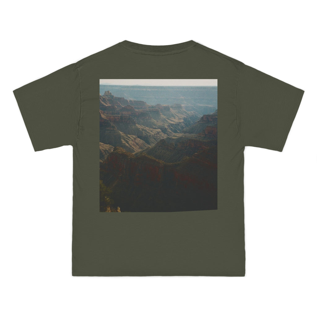 Scenic Canyon Photo T-Shirt — 'Keep Your Head Up' Back Print