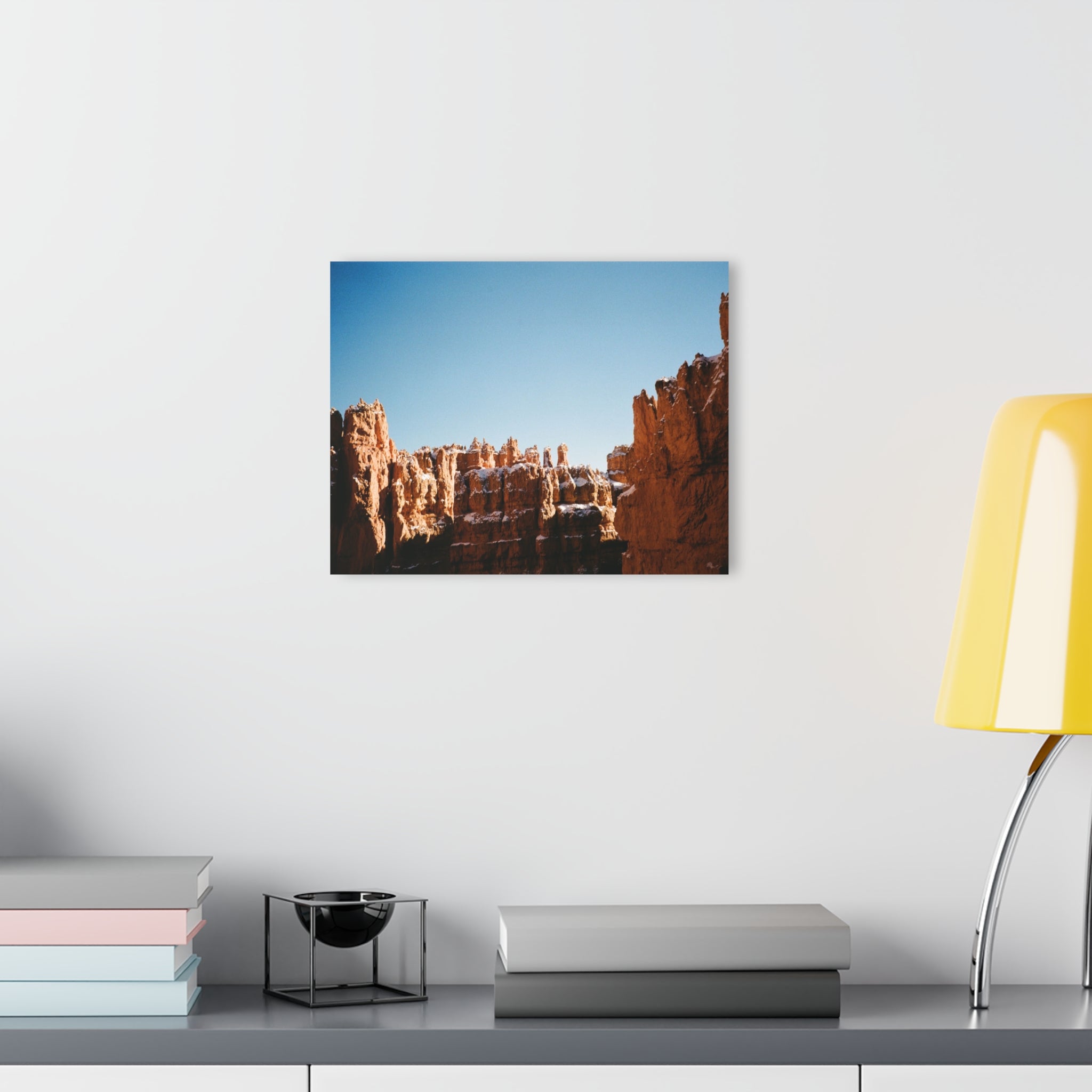 Bryce Canyon Sunset Acrylic Print — Scenic Desert Wall Art (French Cleat Hanging)