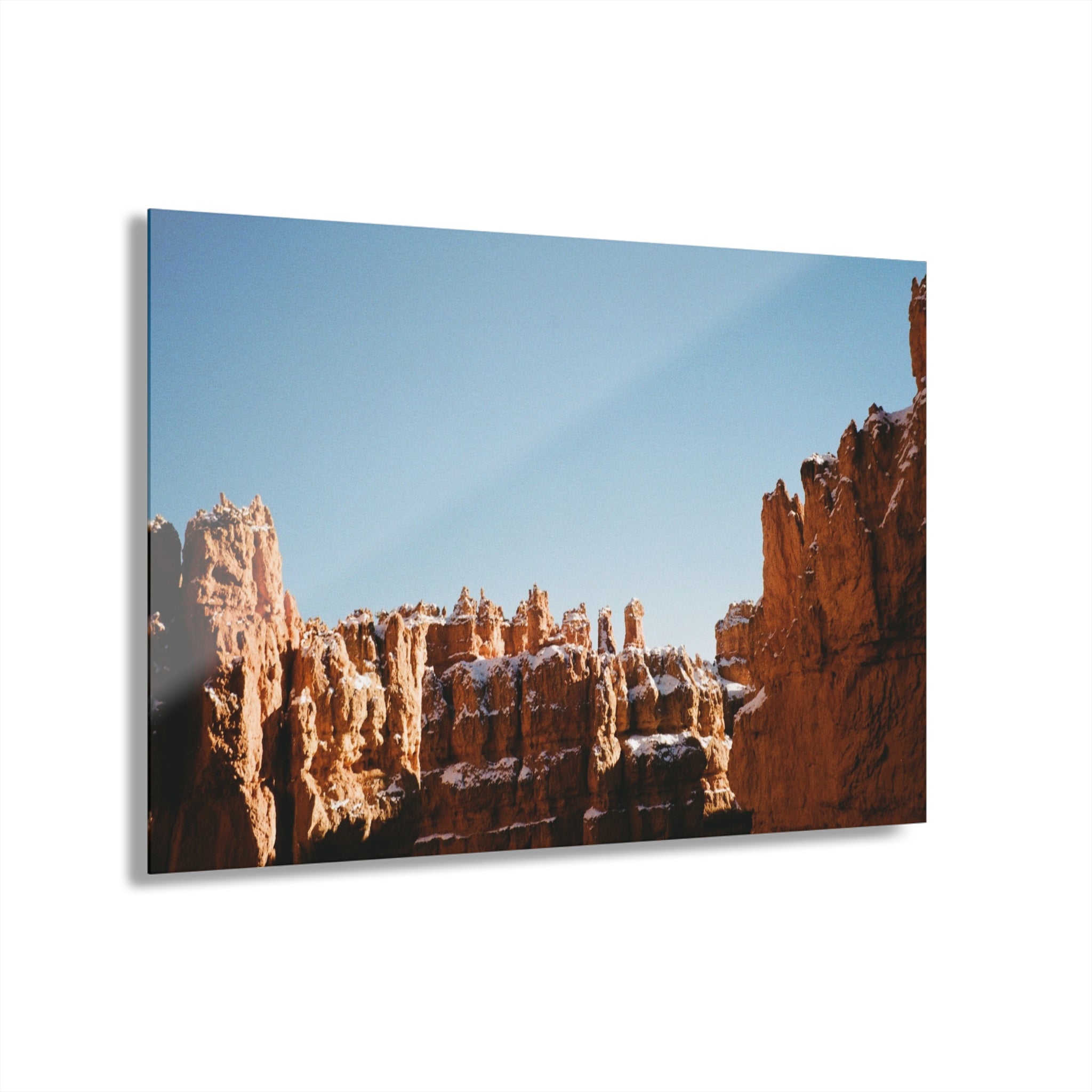 Bryce Canyon Sunset Acrylic Print — Scenic Desert Wall Art (French Cleat Hanging)