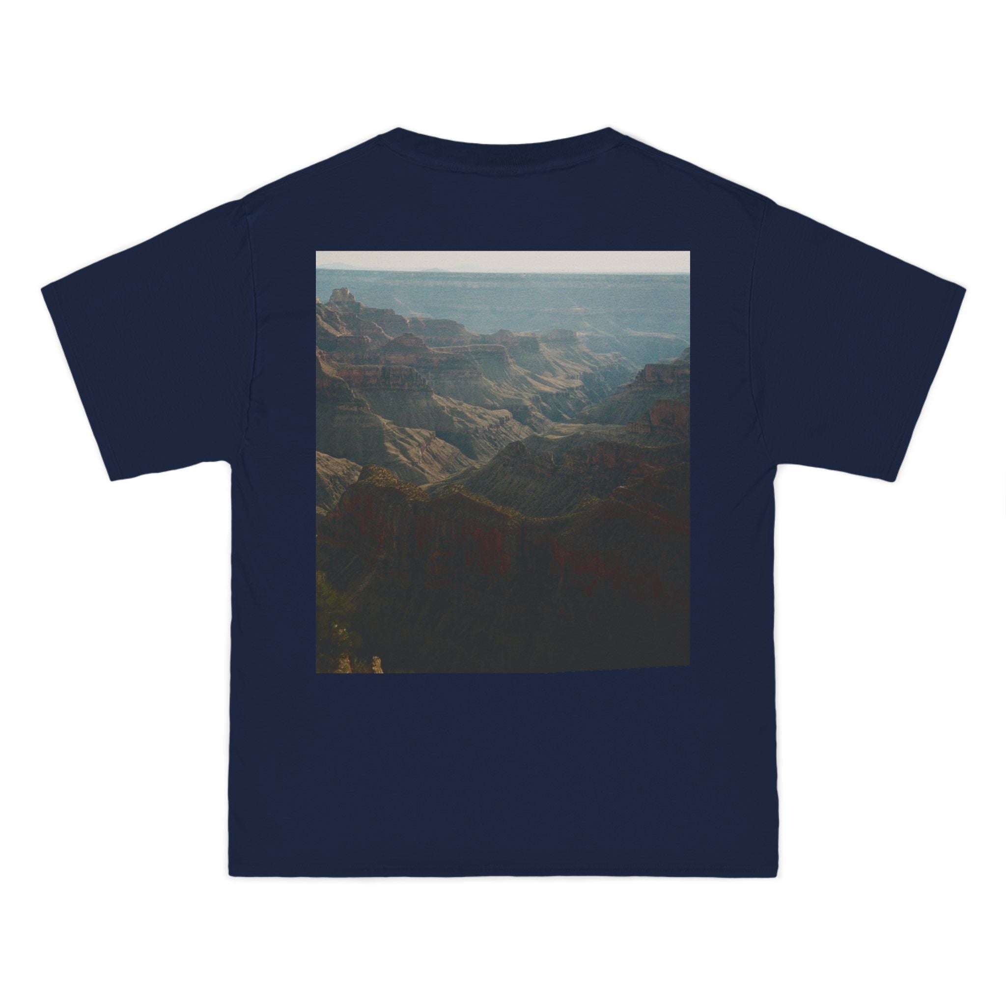 Scenic Canyon Photo T-Shirt — 'Keep Your Head Up' Back Print