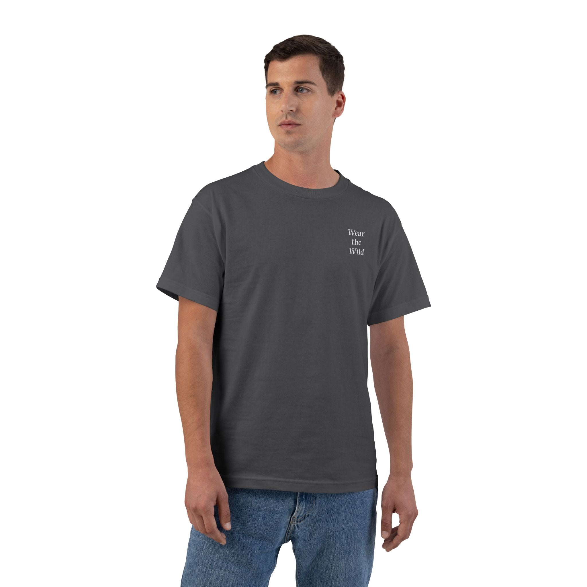 Scenic Canyon Photo T-Shirt — 'Keep Your Head Up' Back Print