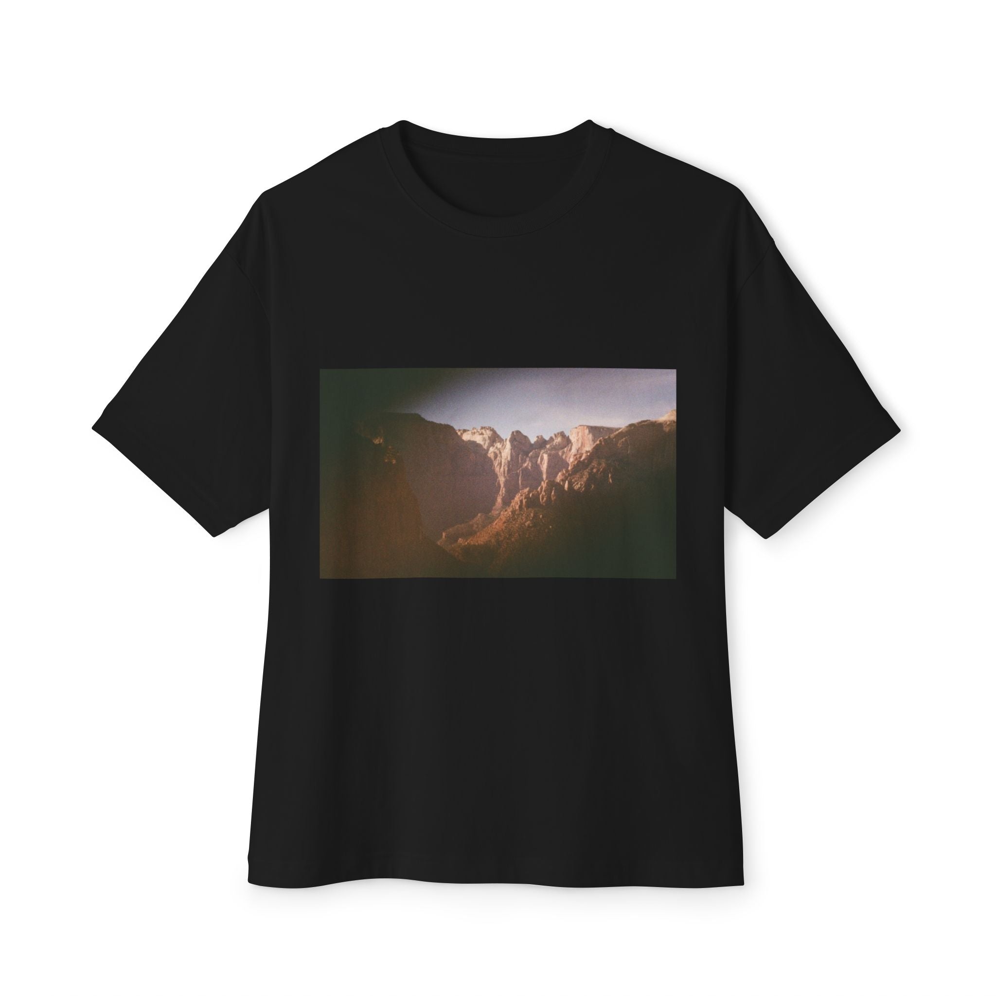 Sunset Mountain Valley photo tee | Landscape T-Shirt