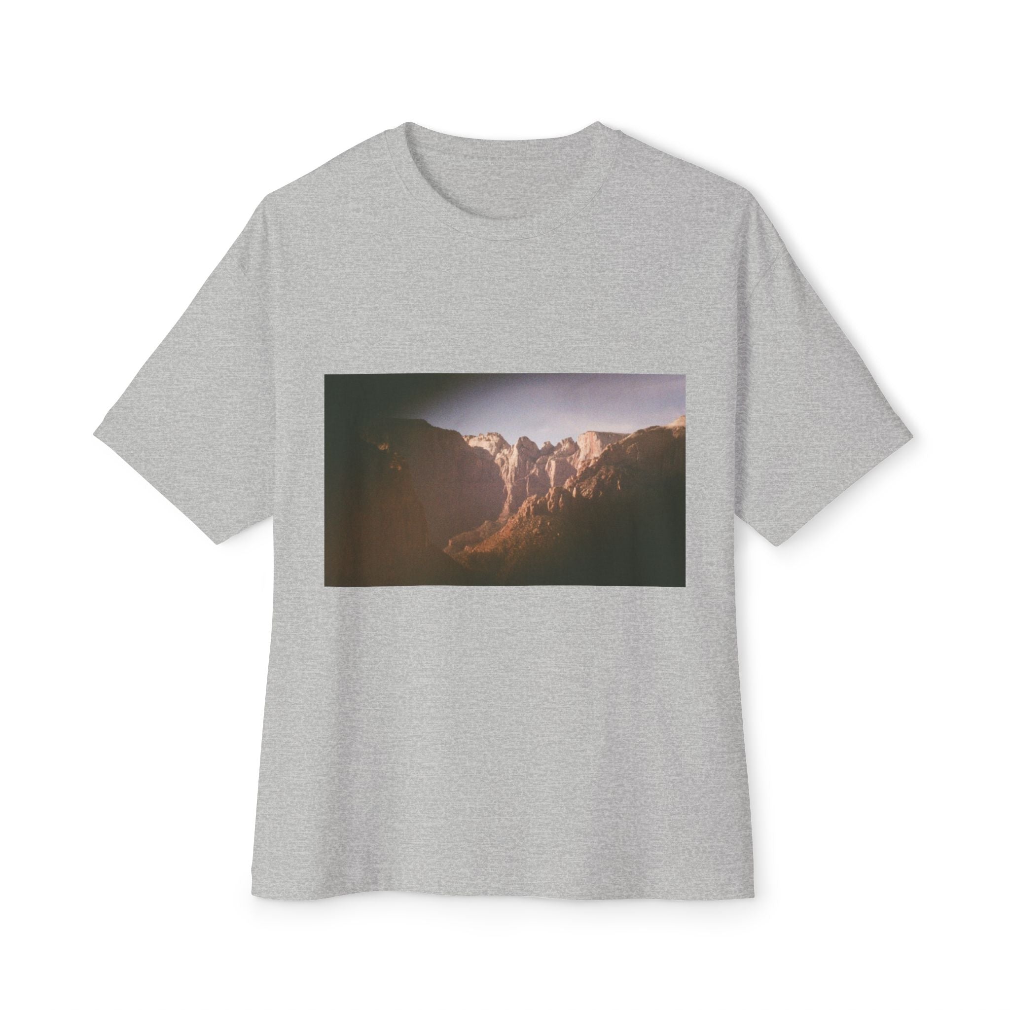 Sunset Mountain Valley photo tee | Landscape T-Shirt