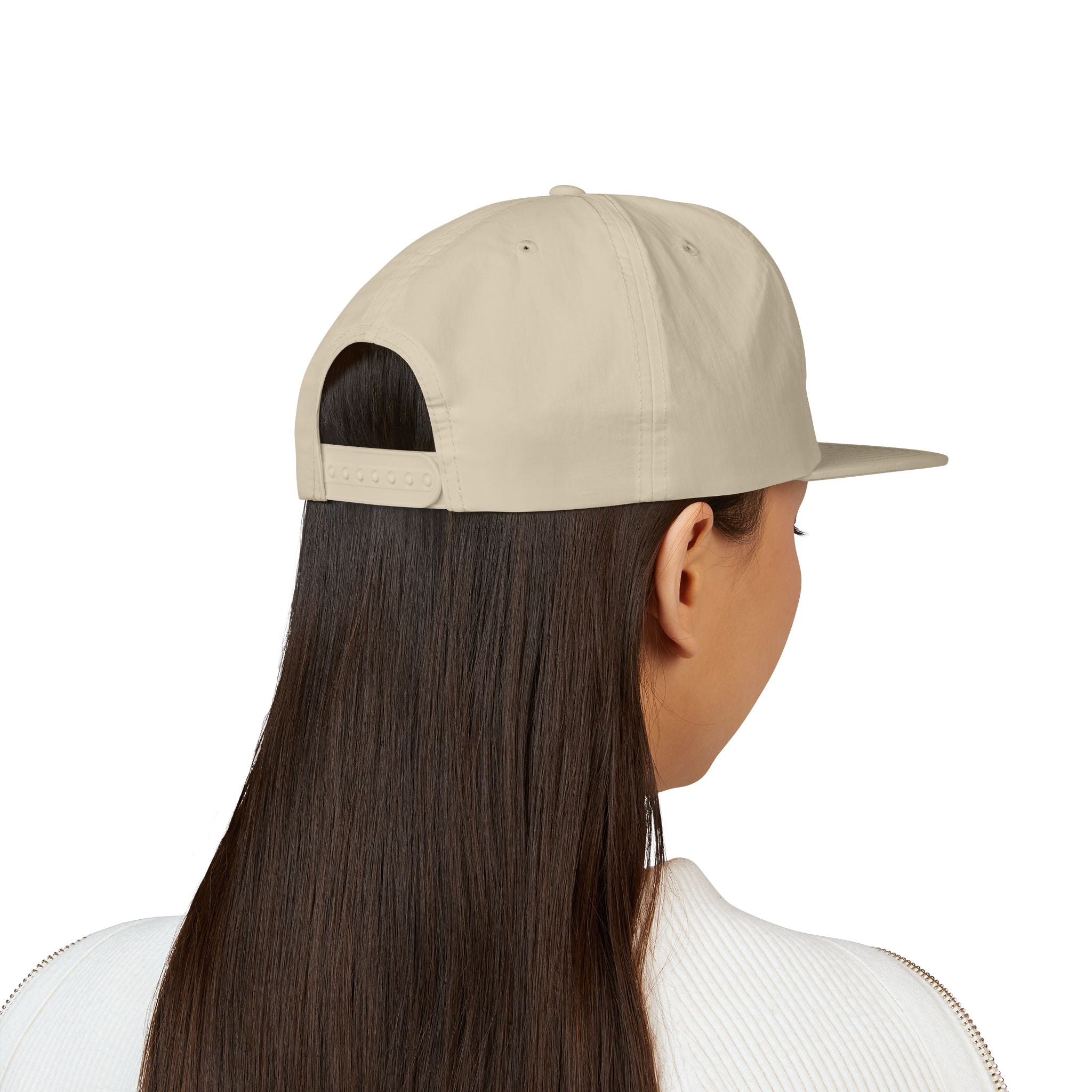 Surf Cap - Minimal Palm Leaf Embroidered Surf Hat